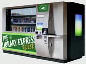 Library Express West 24/7 kiosk.